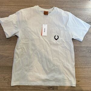 Rhythm White Short Sleeve Tee with Pocket